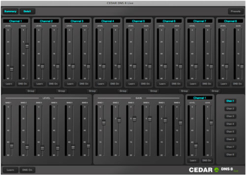 CEDAR DNS 8 Live remote control software