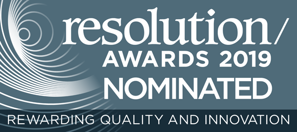 Resolution Award nomination 2019