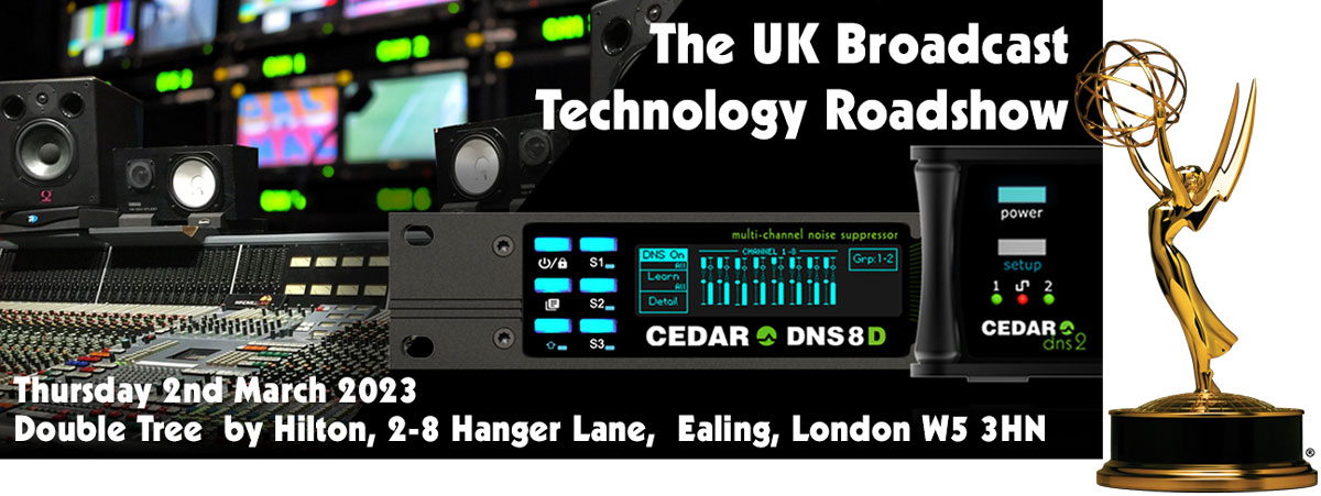 The UK Broadcast Technology Roadshow 2023