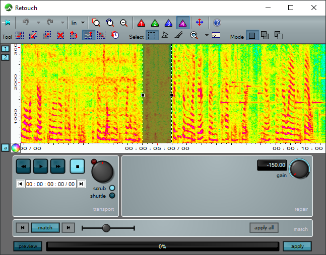 CEDAR Cambridge Retouch 8 putting the AI into Spectral Repair