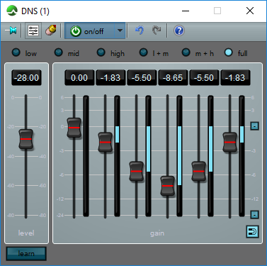 CEDAR Cambridge DNS dialogue noise suppressor