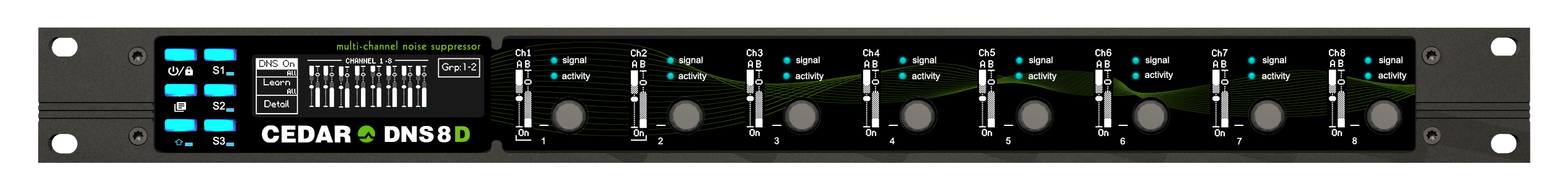 CEDAR DNS 8D dialogue noise suppressor